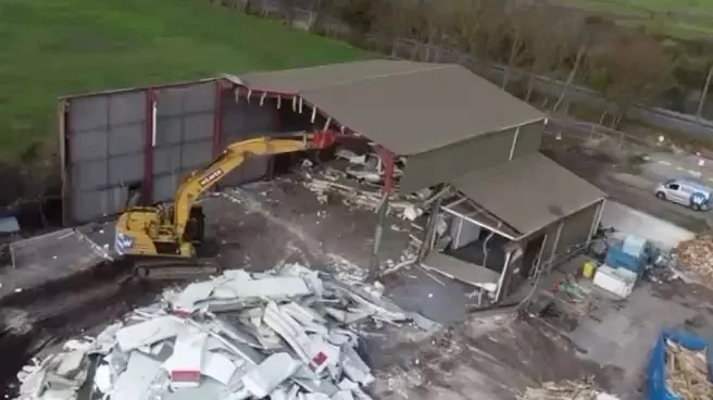 Demolition of former food production facility