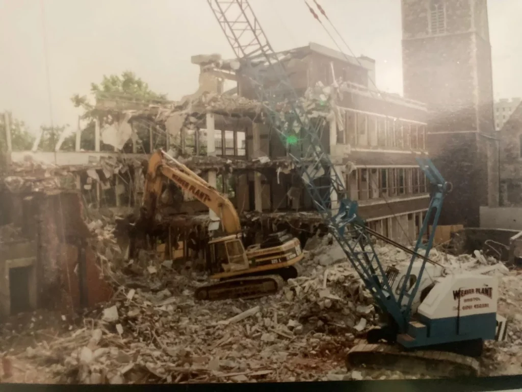 Weaver Demolition in 1989