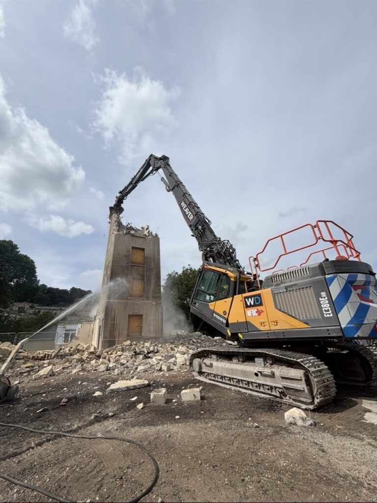 Demolition of Bath Fire Station